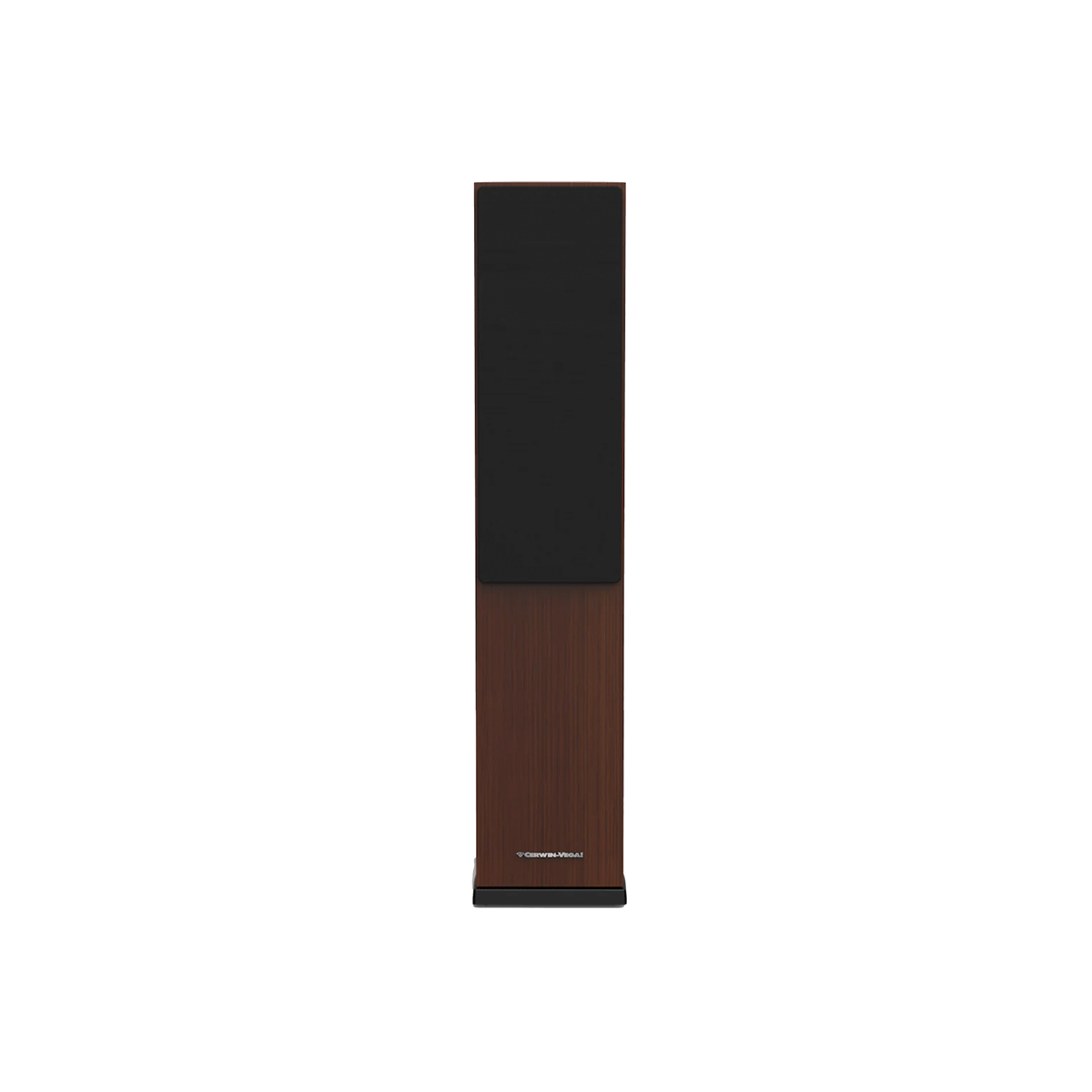 The DUAL 6.5” 2-WAY TOWER SPEAKER-LA265 features a tall, sleek design with premium sound quality. It has a black grille top, wood-finished bottom, and a stable, slightly wider base. The brand name is elegantly displayed in white at the speaker's lower front against a solid white background.