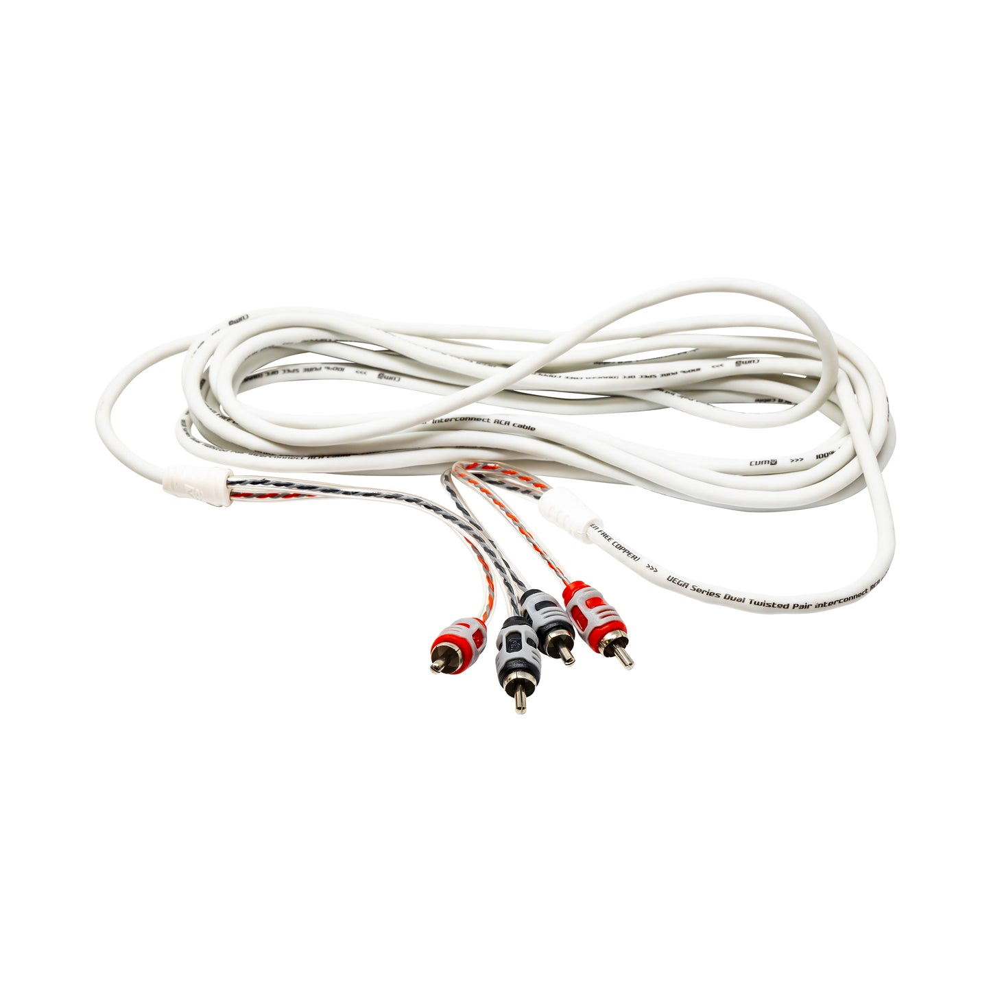 4 Gauge Complete Waterproof Amp Kit, 20ft. with RCA, Speaker Cable - CAKM42