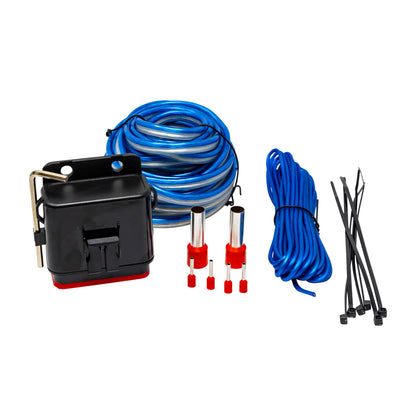 4 Gauge Complete Waterproof Amp Kit, 20ft. with RCA, Speaker Cable - CAKM42