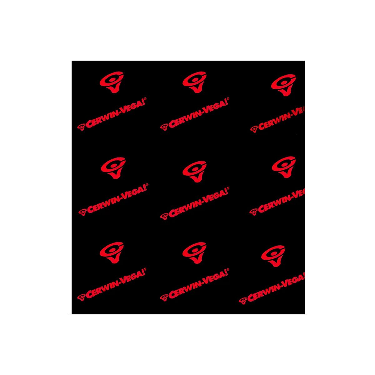 Bass Mat Bulk Kit with Cerwin Vega Logo - 9 Pieces - CBKV7 - Cerwin Vega