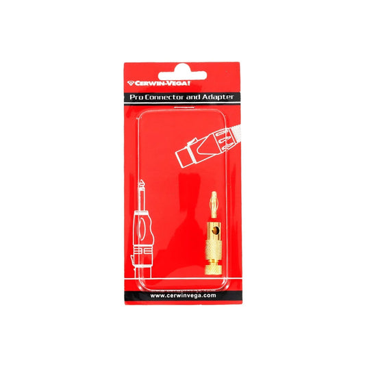 Banana Plug Single Red - CBLSBP15R - Cerwin Vega