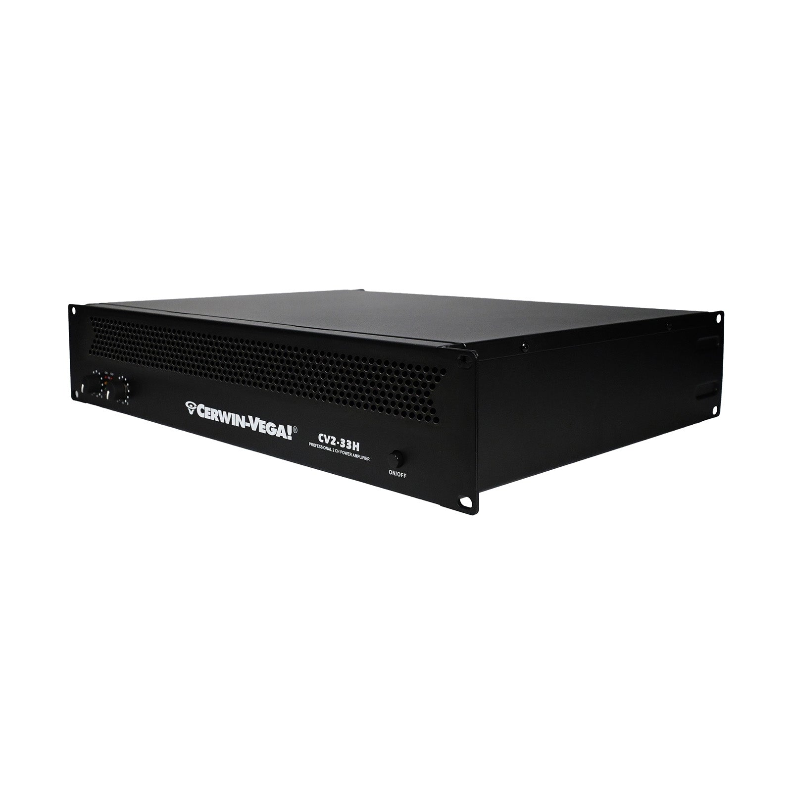 2-Channel Power Audio Amplifier, 2880W 120V-Bridging 8Ω - CV2-33H - Cerwin Vega