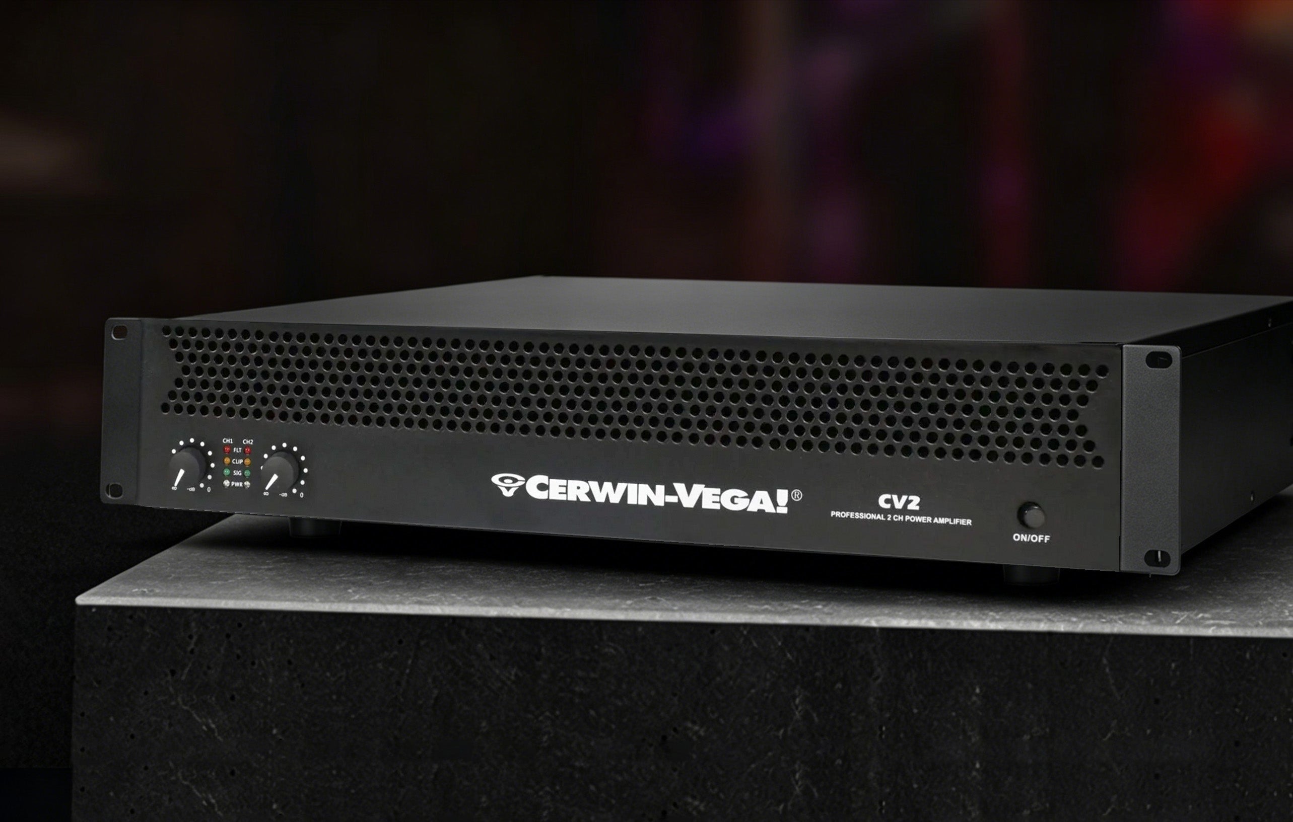 2-Channel Power Amplifier, 2260W 120V Briding 8Ω - CV2-22H
