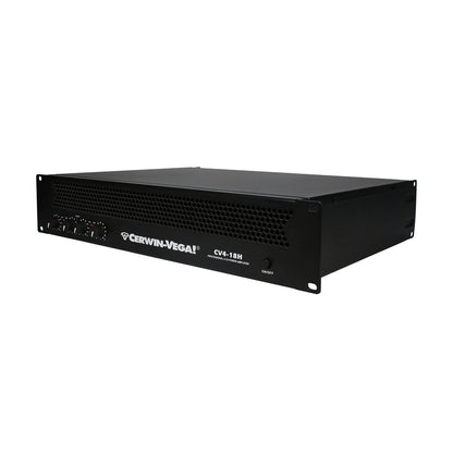 4-Channel Power Audio Amplifier, 1820W 120V-Bridging 8Ω - CV4-18H - Cerwin Vega