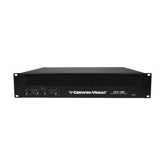 4-Channel Power Audio Amplifier, 1820W 120V-Bridging 8Ω - CV4-18H - Cerwin Vega