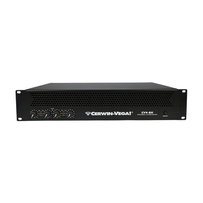 4-Channel Power Audio Amplifier, 1420W 120V-Bridging 8Ω - CV4-8H - Cerwin Vega