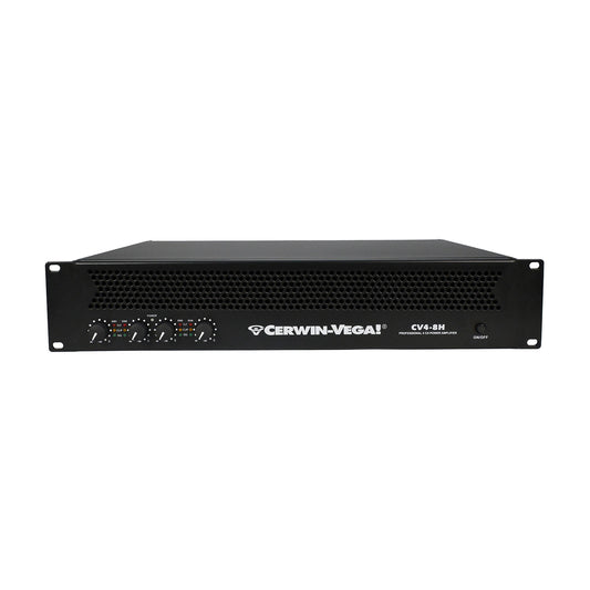 4-Channel Power Audio Amplifier, 1420W 120V-Bridging 8Ω - CV4-8H - Cerwin Vega