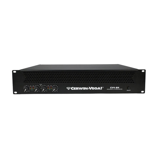 4-Channel Power Audio Amplifier, 1420W 120V-Bridging 8Ω - CV4-8H - Cerwin Vega