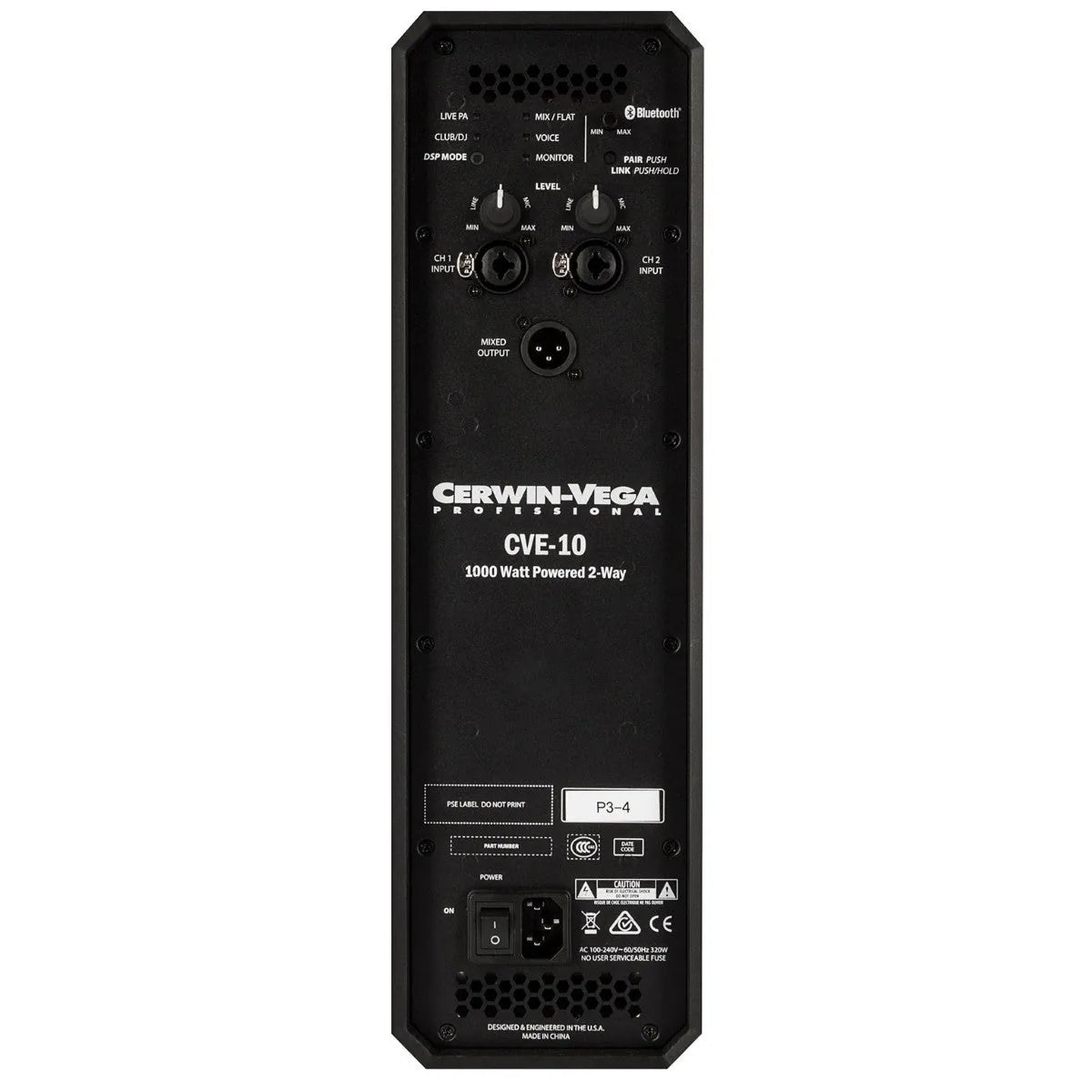 10" CVE Series 2-Way Powered Loudspeaker - CVE-10 - Cerwin Vega