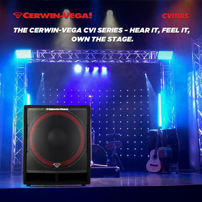 CVi-118S  18" Dedicated Passive Subwoofer