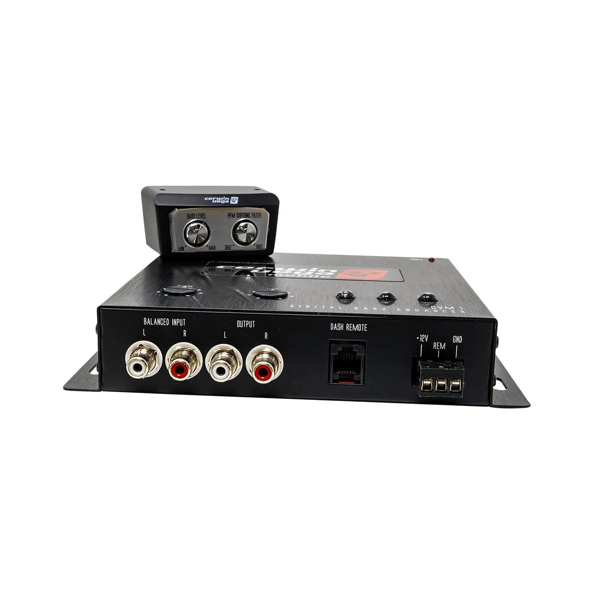 Digital Car Audio Bass Enhancer Driver Equalizer w/Remote Control - CVM1 - Cerwin Vega