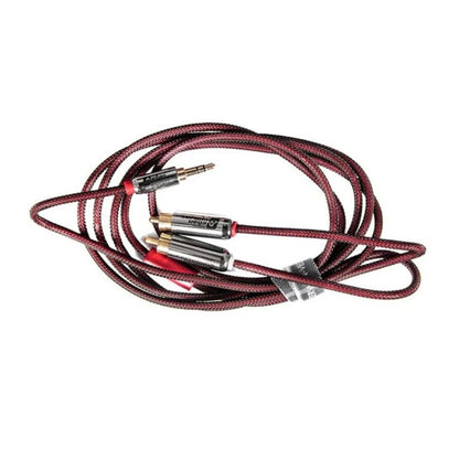 6Ft 2-Connector RCA Male to 3.5mm Male Audio Cable - CVM2RCA6 - Cerwin Vega