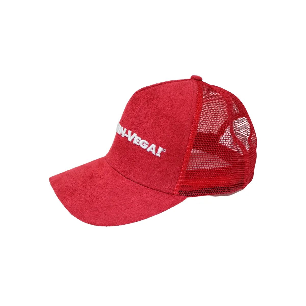 Cerwin-Vega Suede Trucker Hat (Factory Issue) - CVMFI - Cerwin Vega