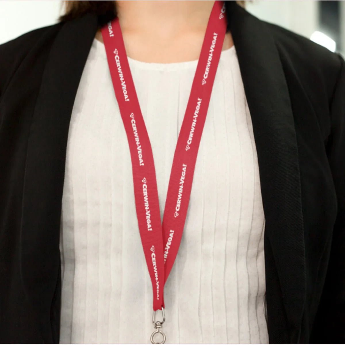 Cerwin-Vega Mobile Lanyard (Red | Black ) - CVMLANR - Cerwin Vega