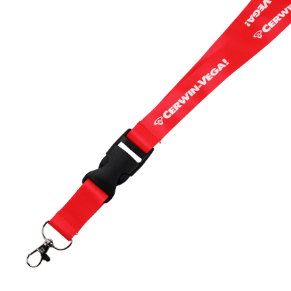 Cerwin-Vega Mobile Lanyard (Red | Black ) - CVMLANR - Cerwin Vega