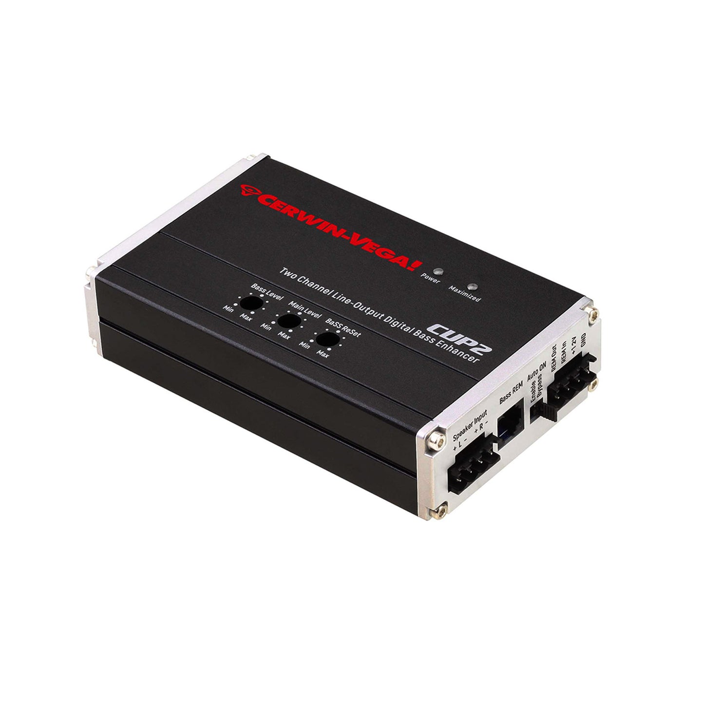 CVP2 - 2 Channel Line Output Converter, Digital Bass Enhancer, Includes Remote Control - Cerwin Vega