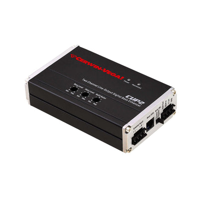 CVP2 - 2 Channel Line Output Converter, Digital Bass Enhancer, Includes Remote Control - Cerwin Vega