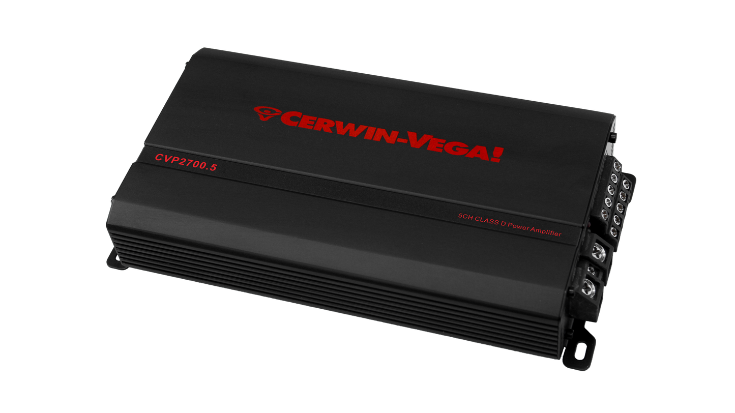 CVP2700.5 - CVP PERFORMANCE 2700W MAX 4-CH SMALL CHASSIS AMPLIFIER