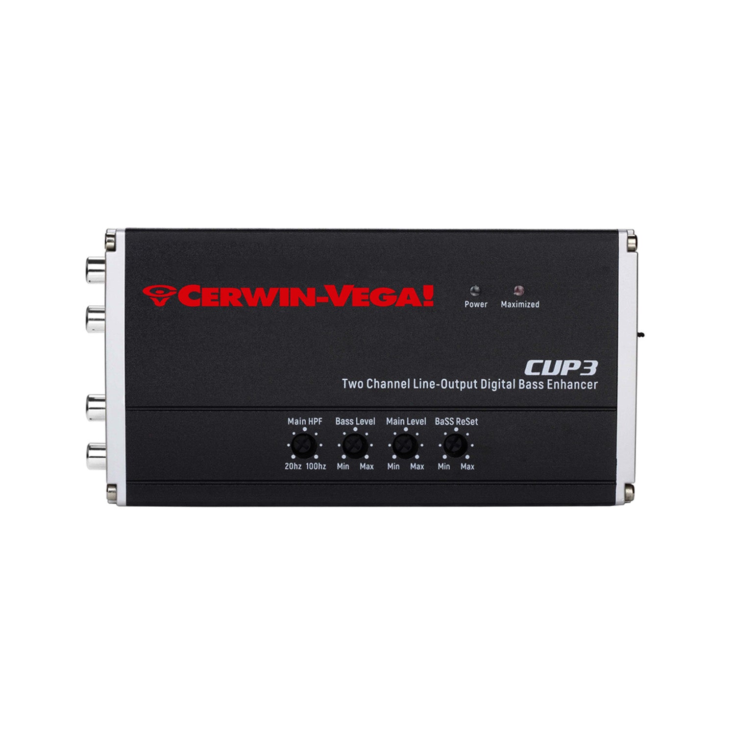 CVP3 - 2 Channel Line Output Converter with Crossover, Digital Bass Enhancer, Includes Remote Control - Cerwin Vega