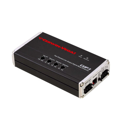 2 Channel Line Output Converter with Crossover, Digital Bass Enhancer - CVP3 - Cerwin Vega