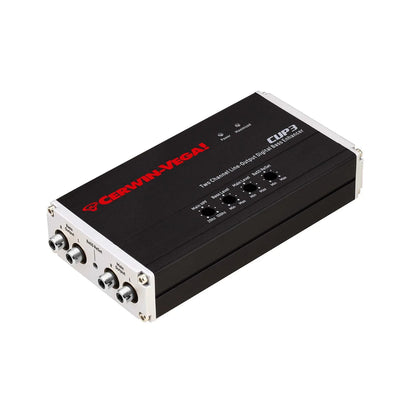 2 Channel Line Output Converter with Crossover, Digital Bass Enhancer - CVP3 - Cerwin Vega