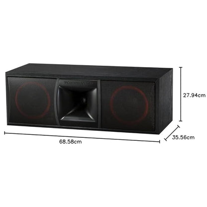 XLS Series Dual 6.5" 2 - Way Center Channel Speaker - XLS - 6C - Cerwin Vega