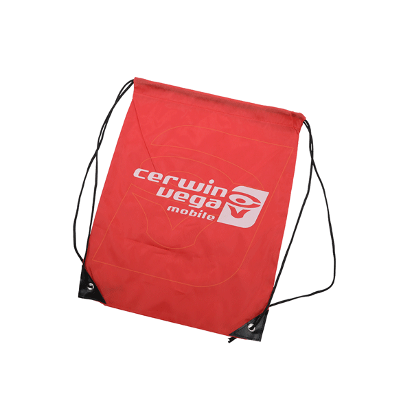 Cerwin Vega Mobile Drawstring Bag