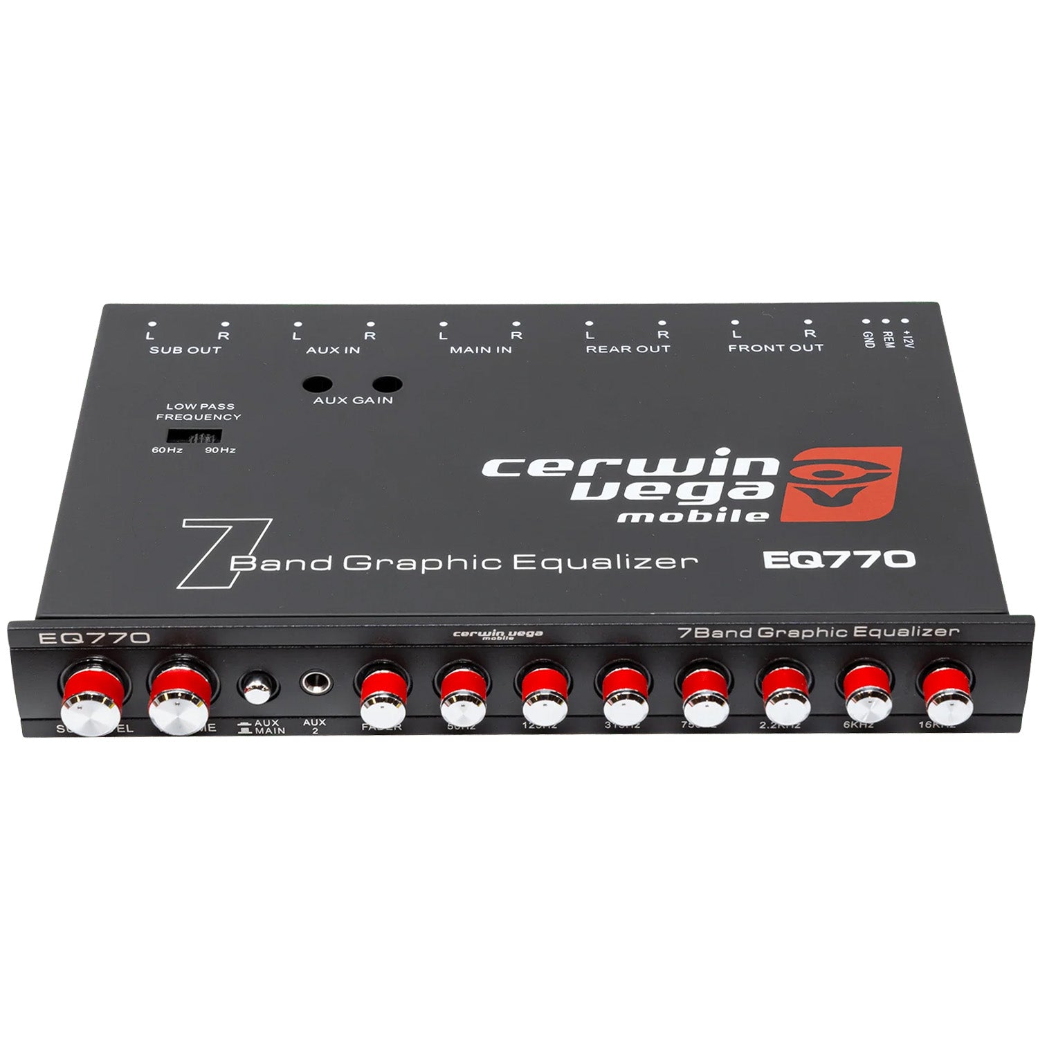 7-Band Parametric Car Audio Equalizer
