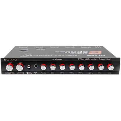7 - Band Parametric EQ with AUX Input - EQ770 - Cerwin Vega