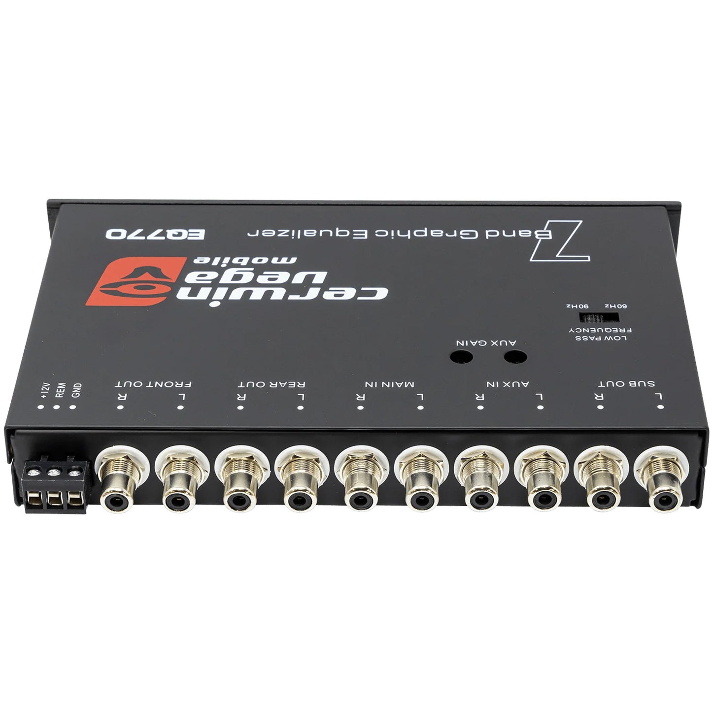 7 - Band Parametric EQ with AUX Input - EQ770 - Cerwin Vega