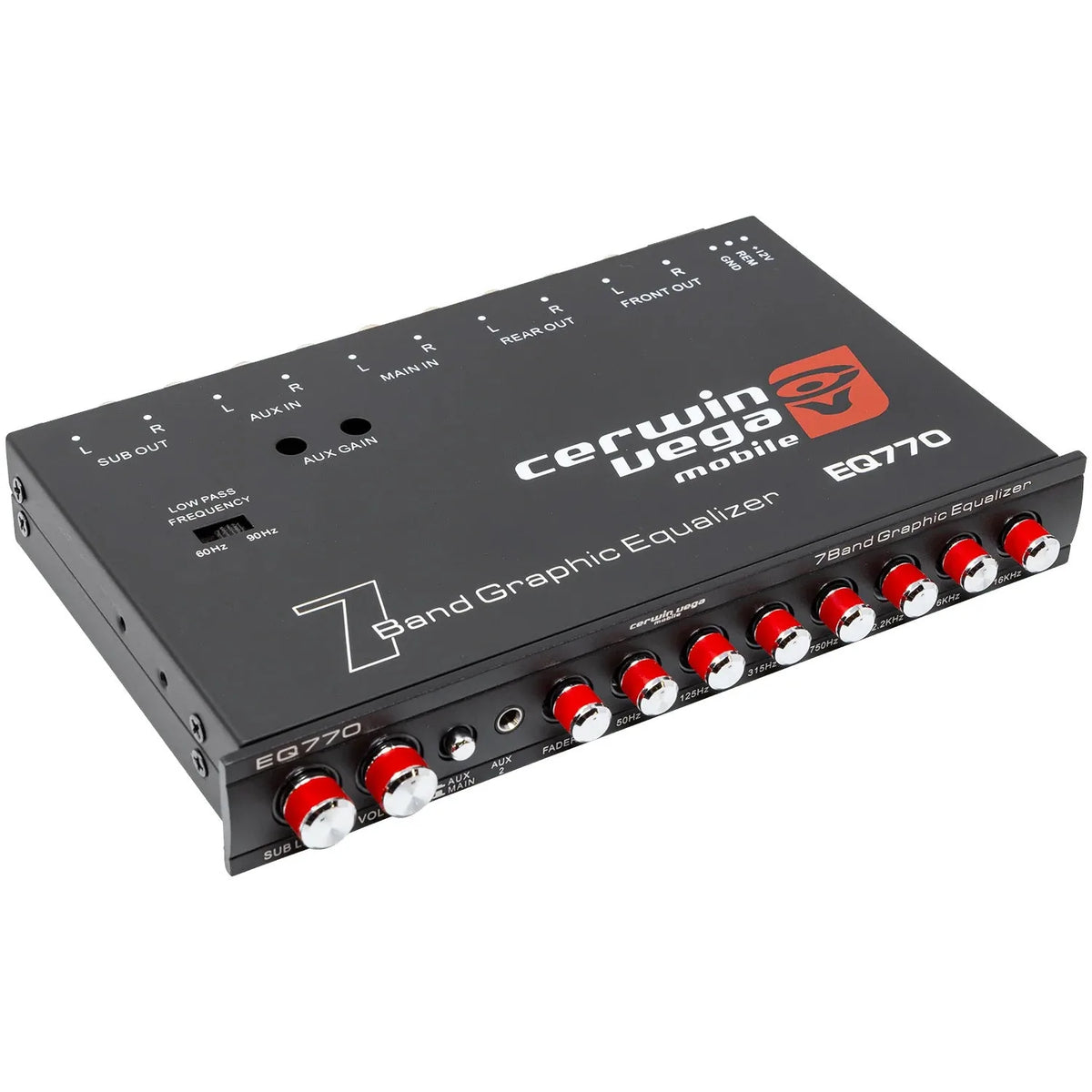 Cerwin Vega Equalizer & Bass Maximizer - Cerwin Vega