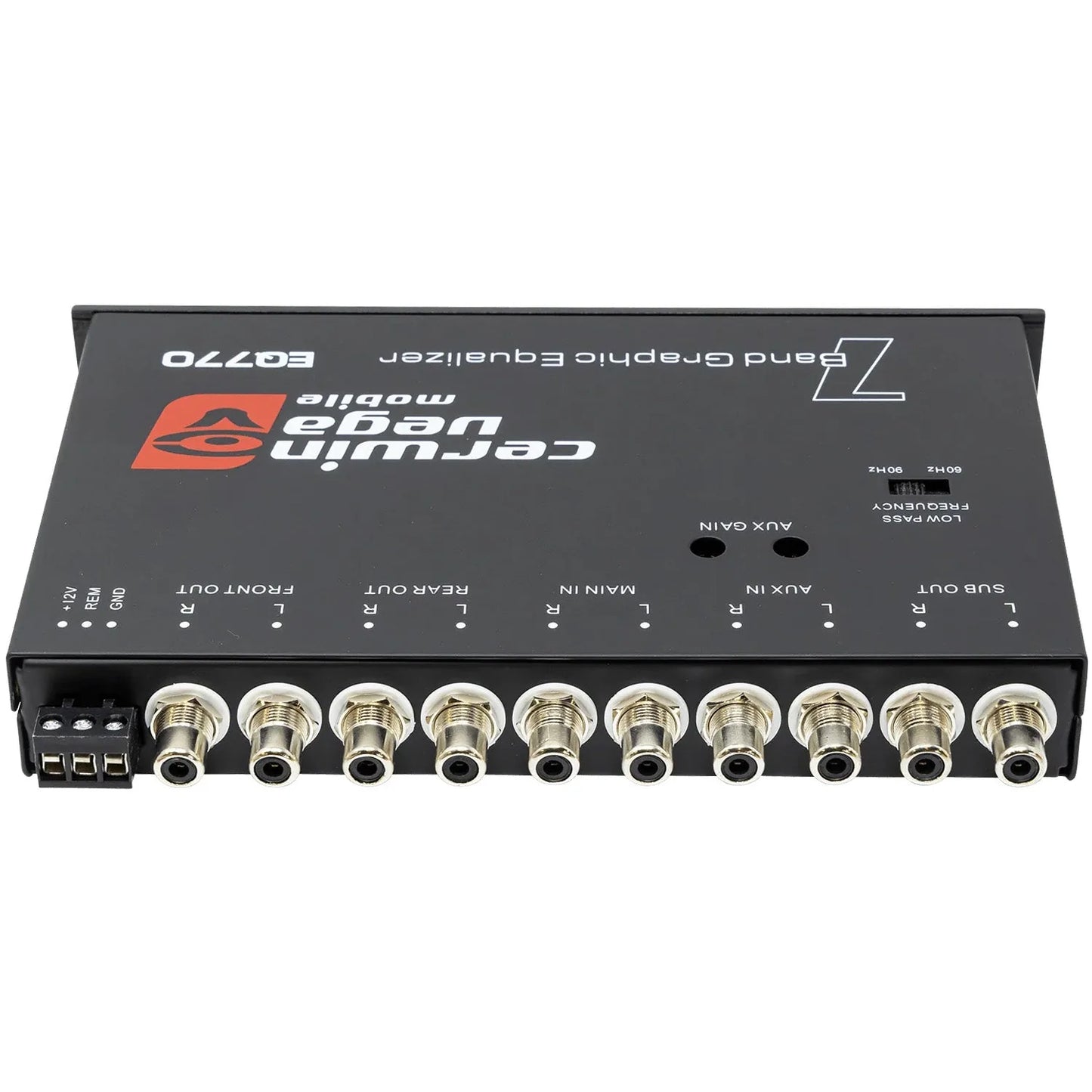 7-Band Parametric EQ with AUX Input - EQ770 - Cerwin Vega