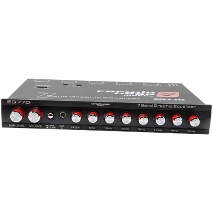 7-Band Parametric EQ with AUX Input - EQ-770