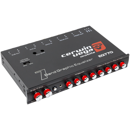 7-Band Parametric EQ with AUX Input - EQ-770