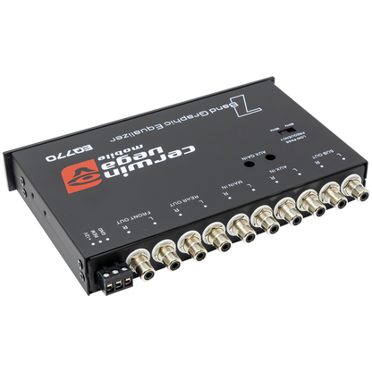 7-Band Parametric EQ with AUX Input - EQ-770