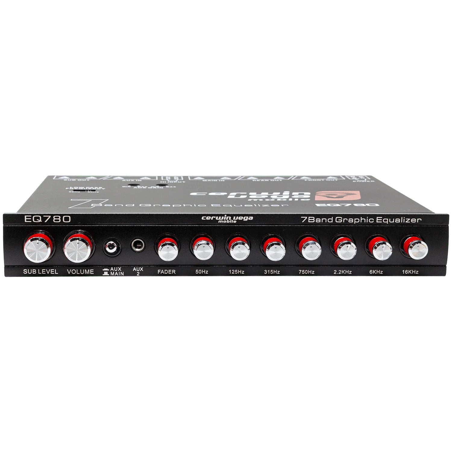 7 - Band Parametric EQ with Auxiliary Input - EQ780 - Cerwin Vega