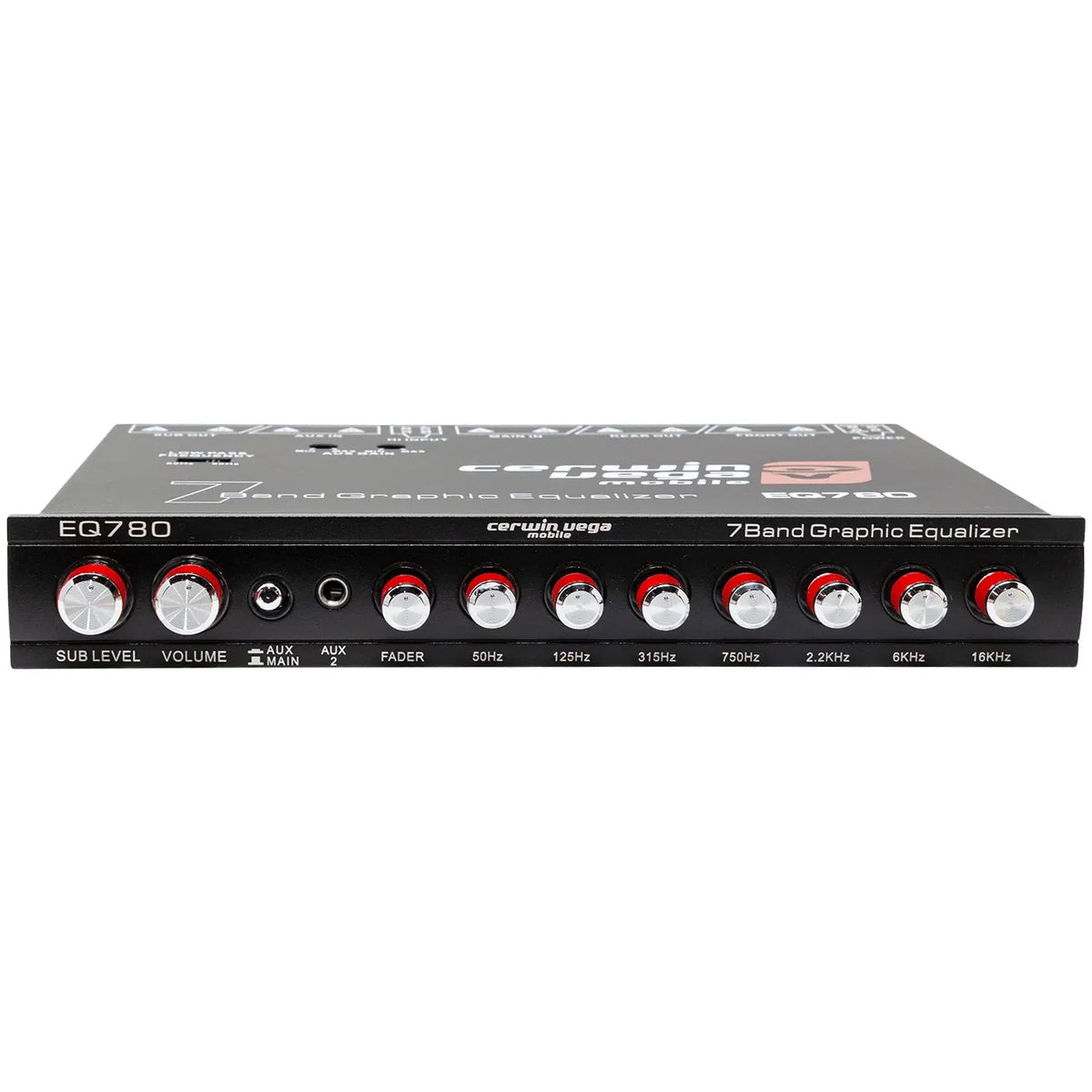 7-Band Parametric EQ with Auxiliary Input - EQ780 - Cerwin Vega