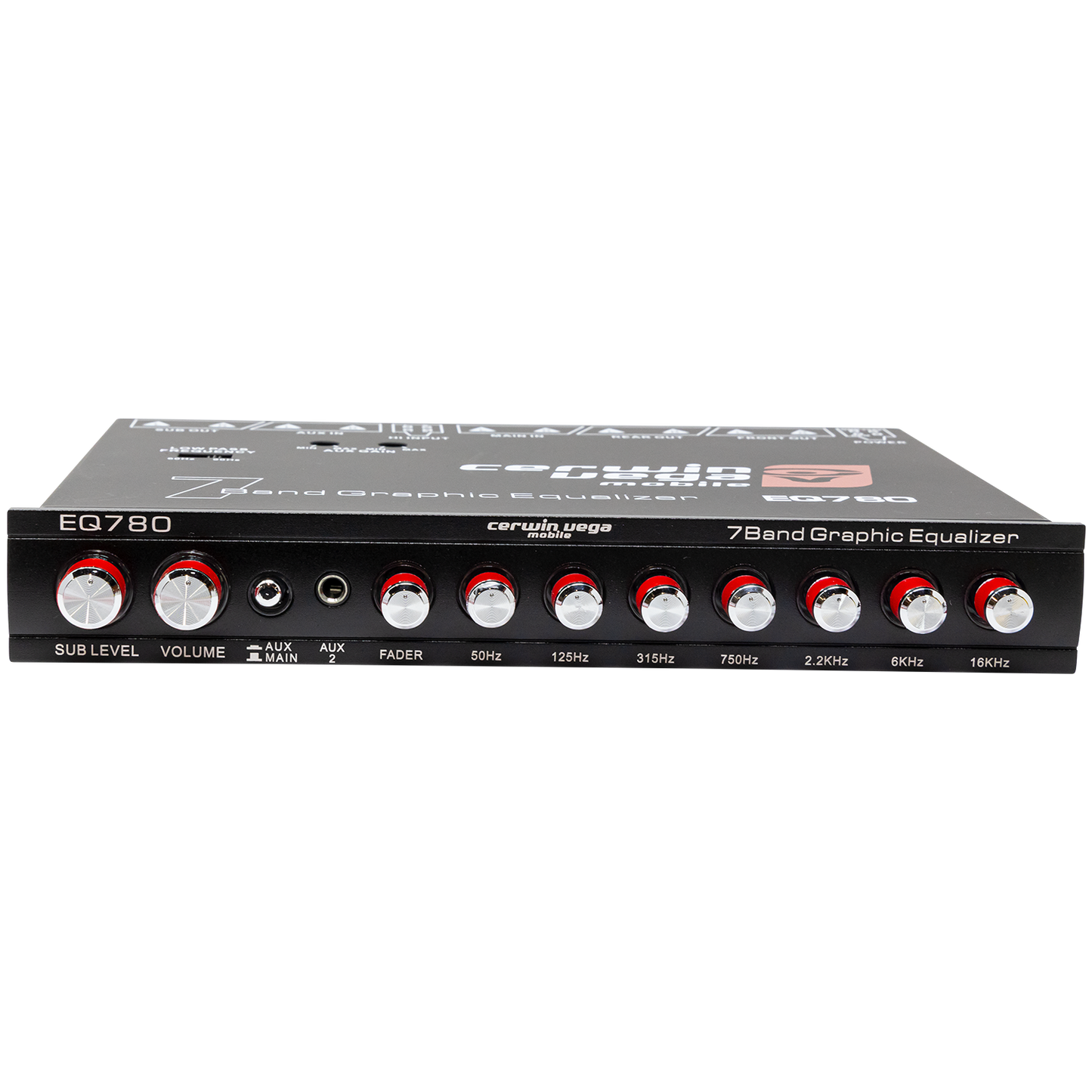 7-Band Parametric EQ with Auxiliary Input - EQ780