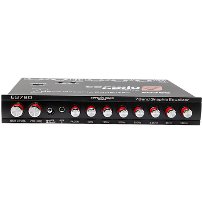 7-Band Parametric EQ with Auxiliary Input - EQ780