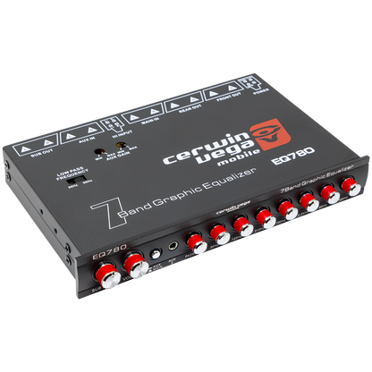 7-Band Parametric EQ with Auxiliary Input - EQ780