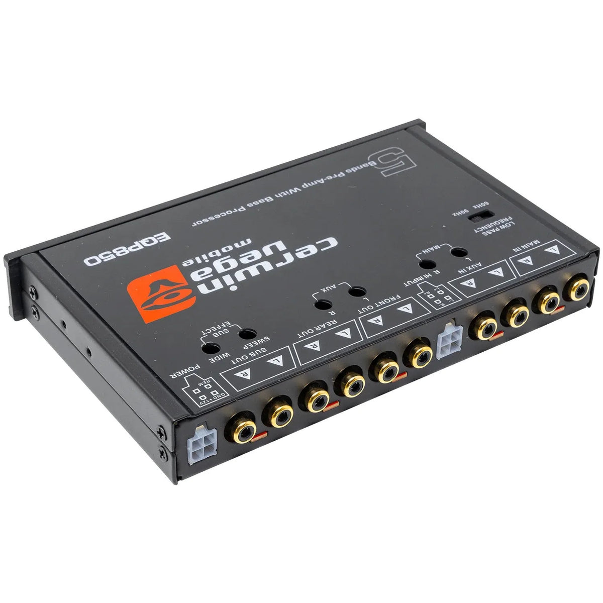 5-Band Pre-Amp Equalizer with Bass Processor - EQP850 - Cerwin Vega