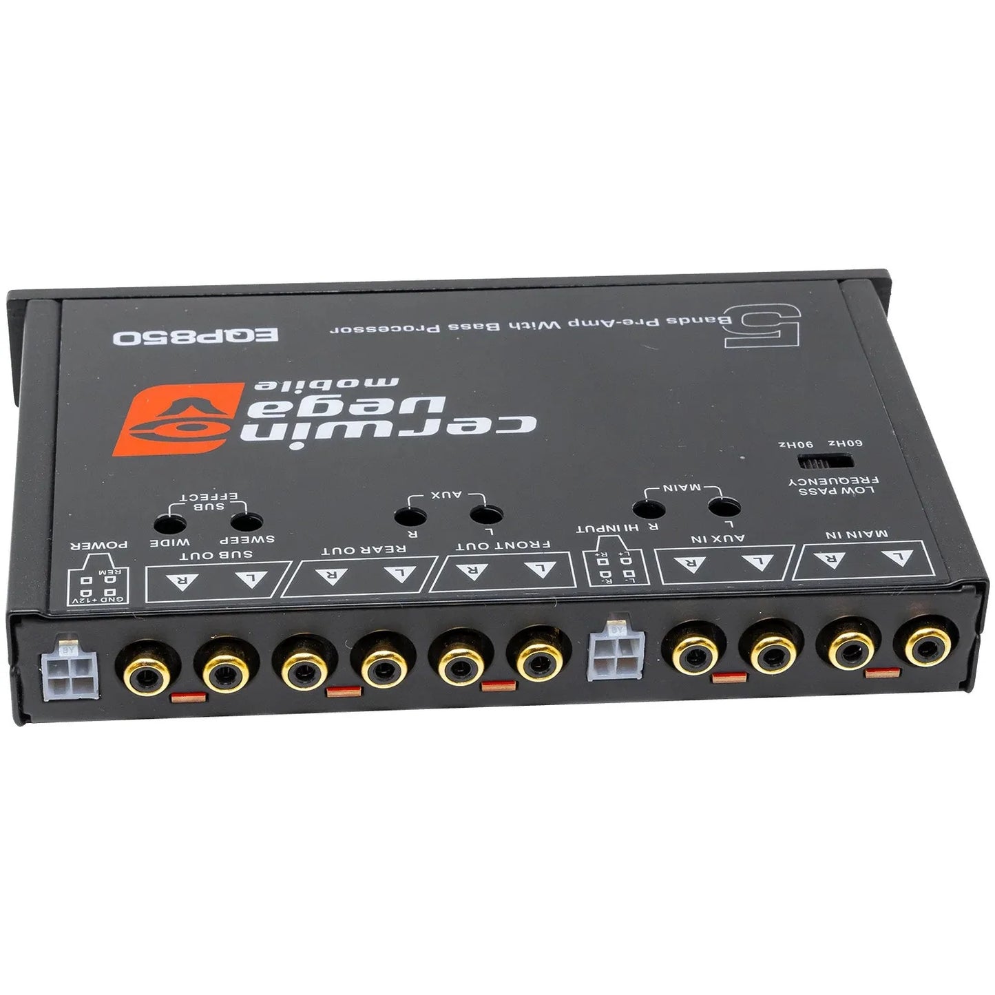 5-Band Pre-Amp Equalizer with Bass Processor - EQP850 - Cerwin Vega