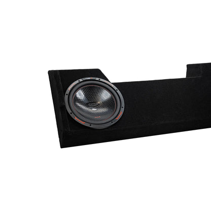 Double 10" Shallow Subwoofer Enclosure for 2019-Up RAM Crew Cab with H10DV4 - H10DV4MDG210RB - Cerwin Vega