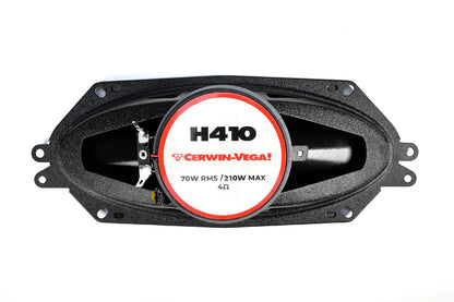 4"× 10” HED 2-Way Coaxial Full Range Speaker Set - H410 - Cerwin Vega