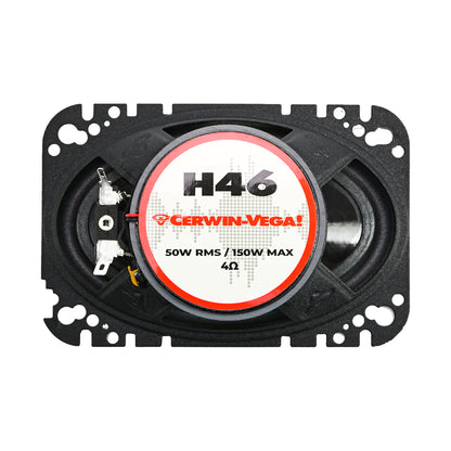 H46 - HED 2025 Edition 4"x6” 2-Way Coaxial Full Range Speaker Set