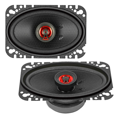 H46 - HED 2025 Edition 4"x6” 2-Way Coaxial Full Range Speaker Set