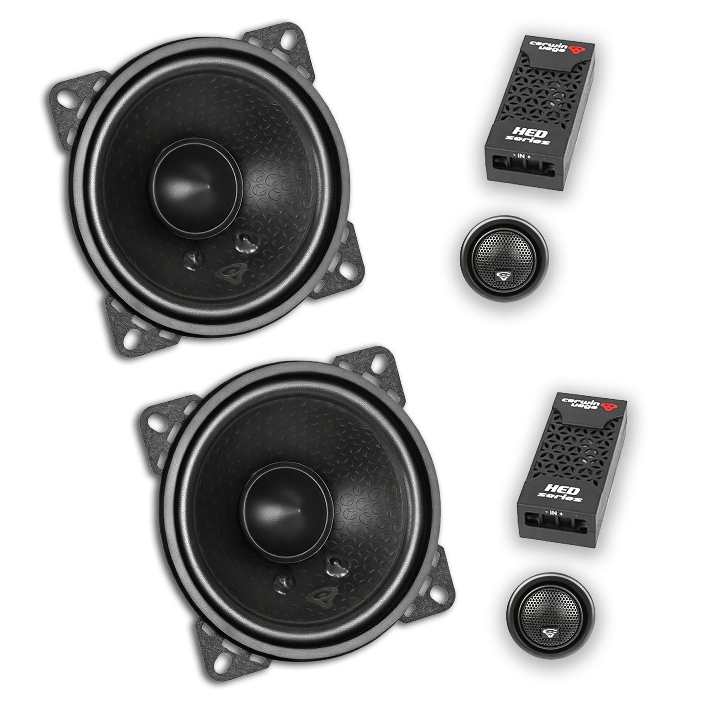 H4C - HED 2025 Edition 4” 2-Way Component Full Range Speaker Set