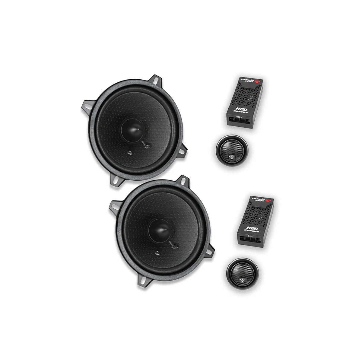 5.25” HED 2-Way Component Full Range Speaker Set - H525C - Cerwin Vega