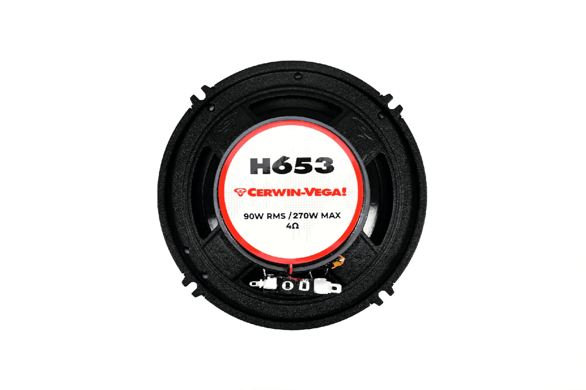 6.5” HED 3-Way Coaxial Full Range Speaker - H653 - Cerwin Vega