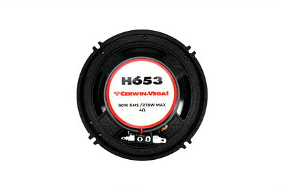 6.5” HED 3-Way Coaxial Full Range Speaker - H653 - Cerwin Vega